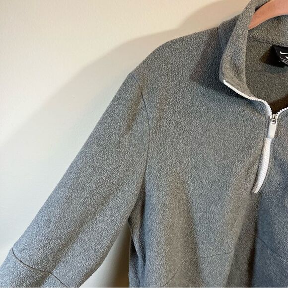 ✨ Nike Women’s Gray Iowa Hawkeyes Quarter Zip Fleece Pullover Small - Picture 6 of 12